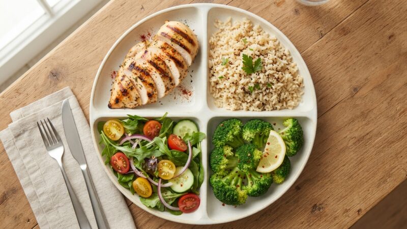 Como Montar um Prato Saudável: O Guia Definitivo para o Almoço e Jantar